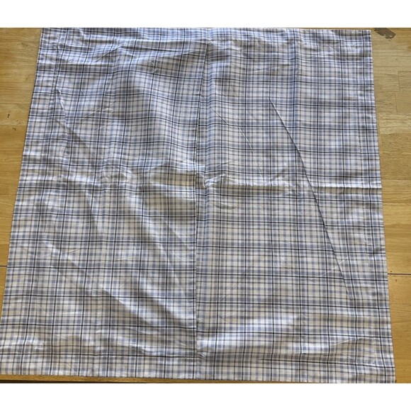 Laura Ashley Cassidy Cotton Floral Plaid Shams X2 Euro X2 King Cottage Farmhouse - Picture 3 of 12